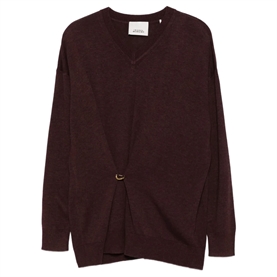 Isabel Marant Etoilé Chiraz Strik, Burgundy